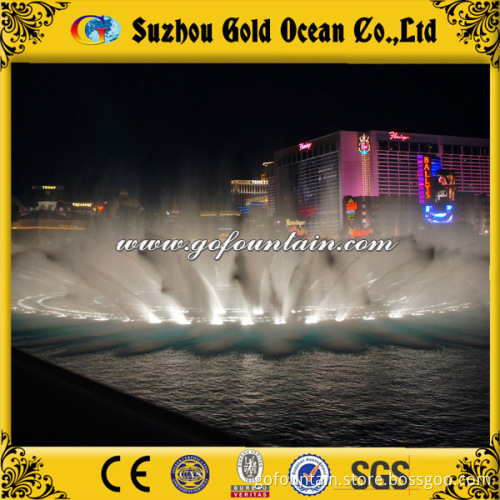 Floating Musical Dancing Fountain with Various Water Features